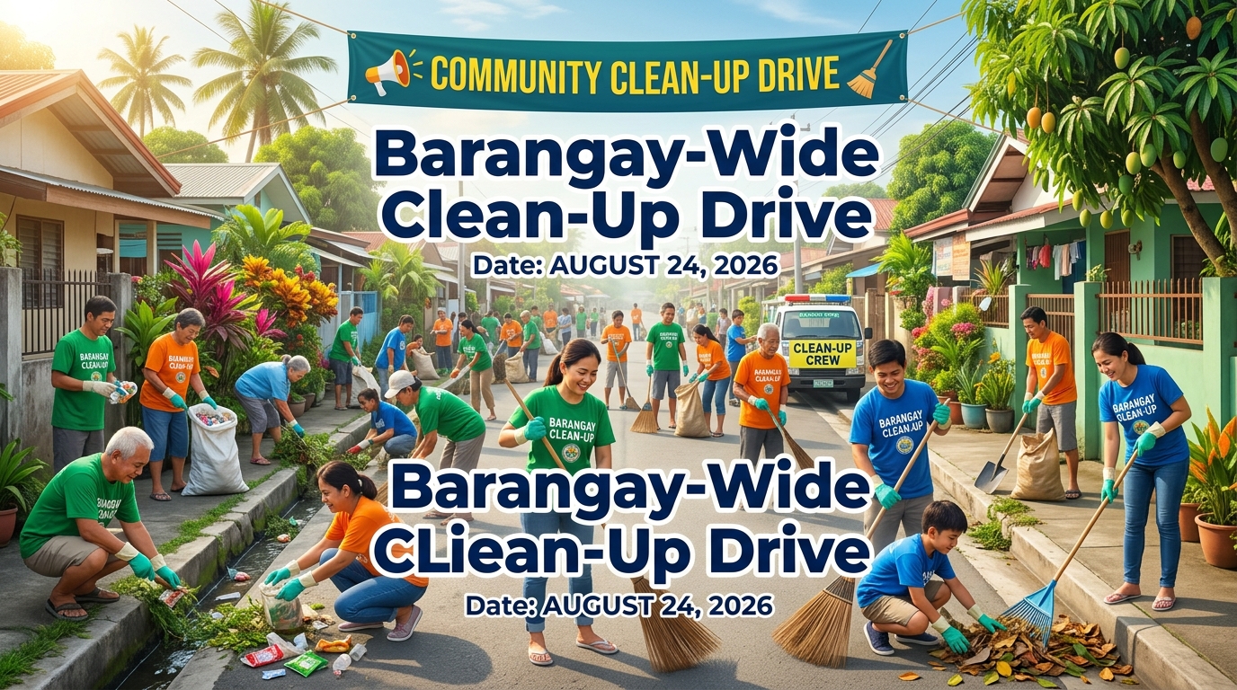 Community Clean-Up Drive